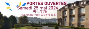 Portes ouvertes de l'établissement le 25 mai 2024 sur rendez-vous